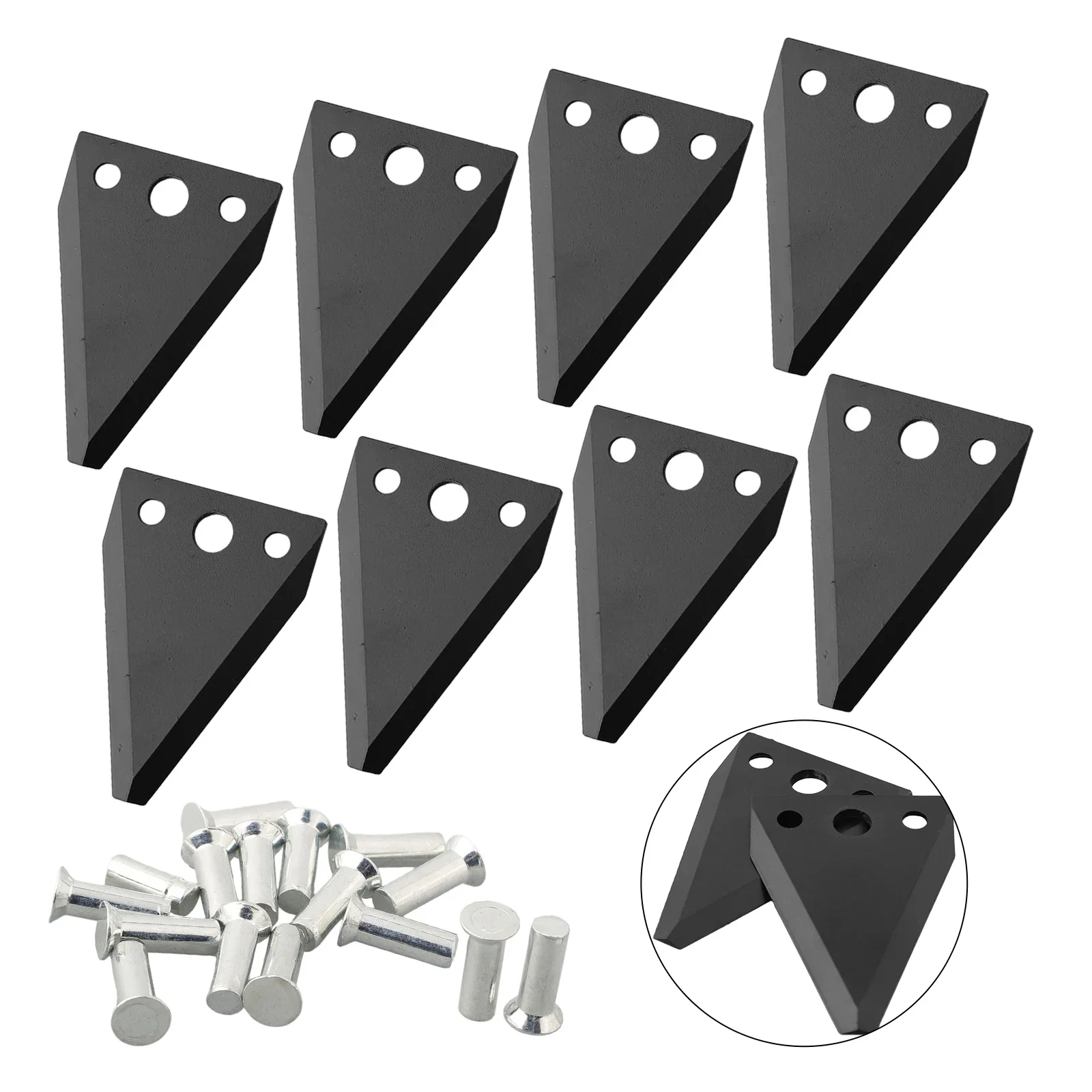 

Lawn Mowers Sickle Mower Bar Kit Black Knives Lawnmower Parts Replacement Sickle Mower Bar Kit Garden Machinery