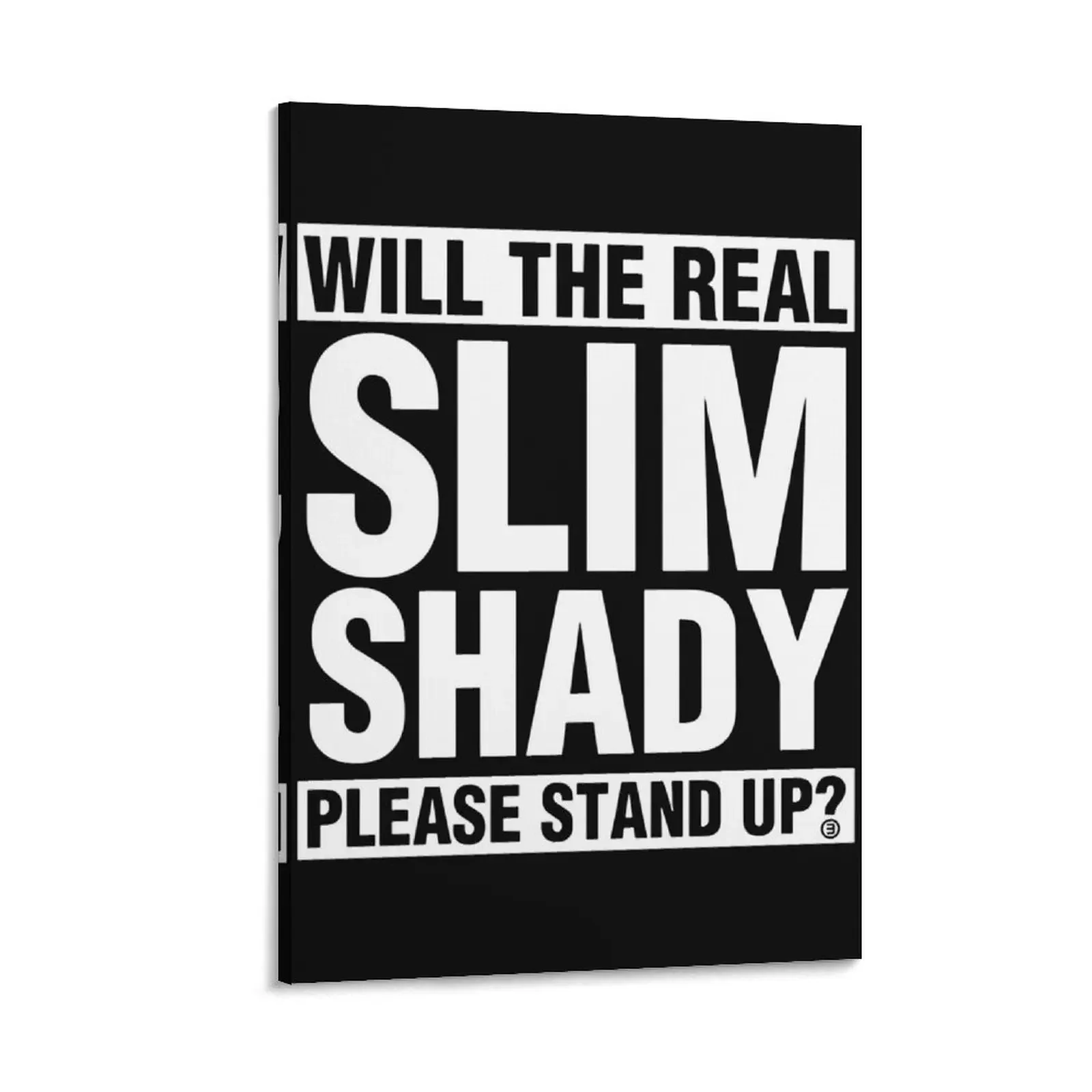 

Eminem Merch Please Stand Up Canvas Painting Decoration home home decorations wall decoration painting