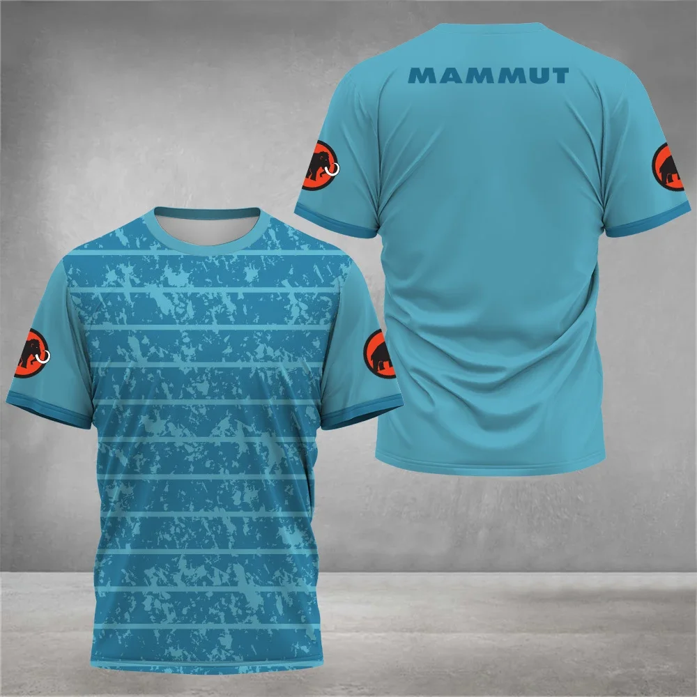 2025 Fashion 3D Printed Men's Rock Climbing and Trail Running Camping Clothing Men's Hiking Outdoor Tees Unisex Style Tees - Image 5