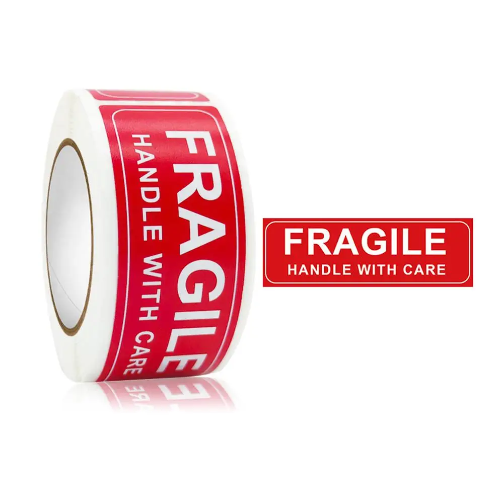 Fragile Stickers Please Handle with Care-Fragile-Thank You Warning Fragile Stickers Shipping Label Packaging Remind Label