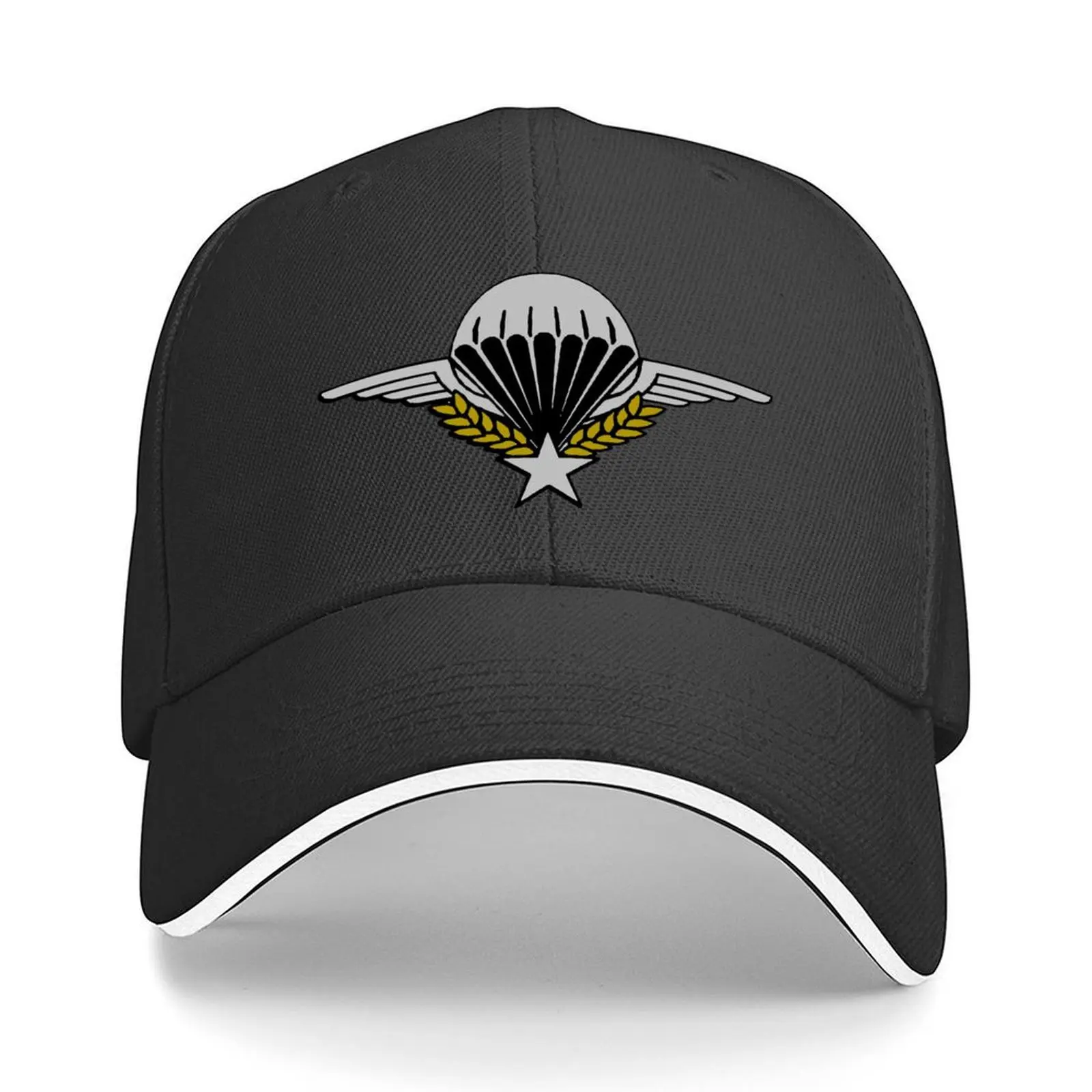 

Brevet de parachutiste militaire - Military parachute wings (France) Baseball Cap Icon fun hats Hood Golf Wear Men Women's