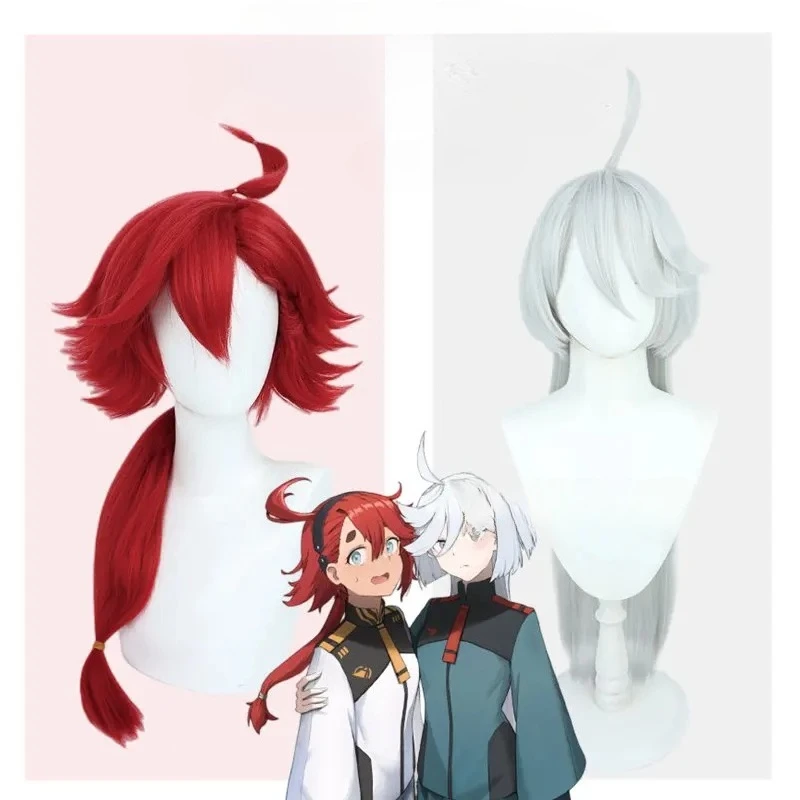 

Anime Mobile Suit Gundam The Witch From Mercury Miorine Rembran Suletta Mercury Cosplay Wig Long Heat Resistant Hair Halloween