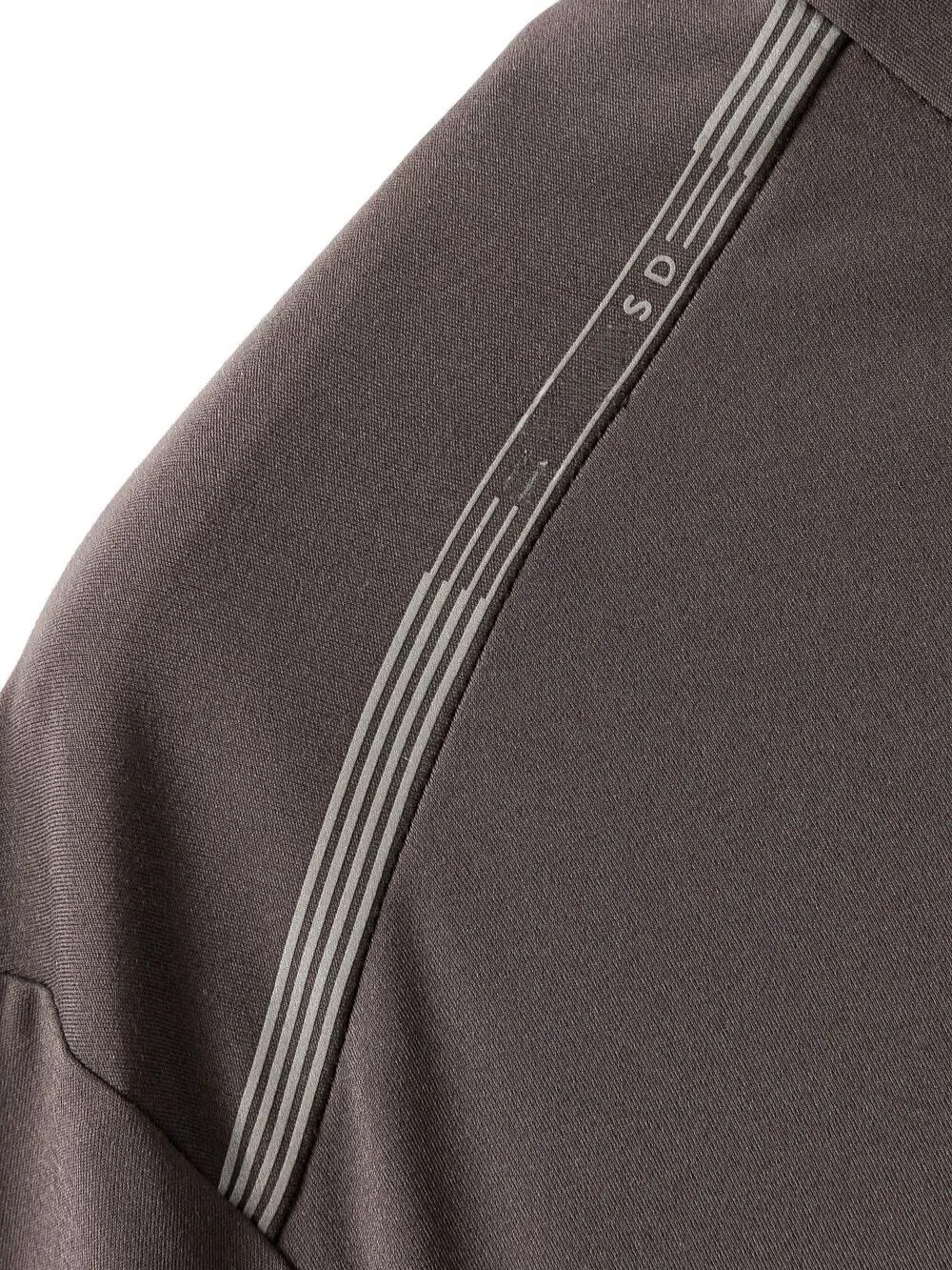 Self-Heating Zipper Half-High Collar Men's Base Shirt Terryl Bio-Based Technology Standard Fit Long Sleeve Casual Style