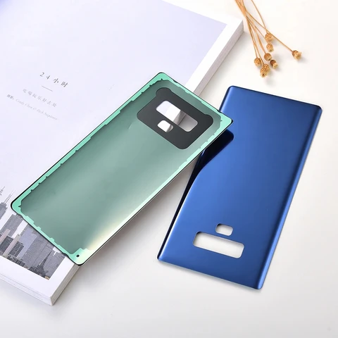 Задняя крышка для Samsung Note 9, задняя панель, Крышка батарейного отсека, корпус, сменные детали для ремонта для Galaxy Note9 N960 N960F SM-N960F