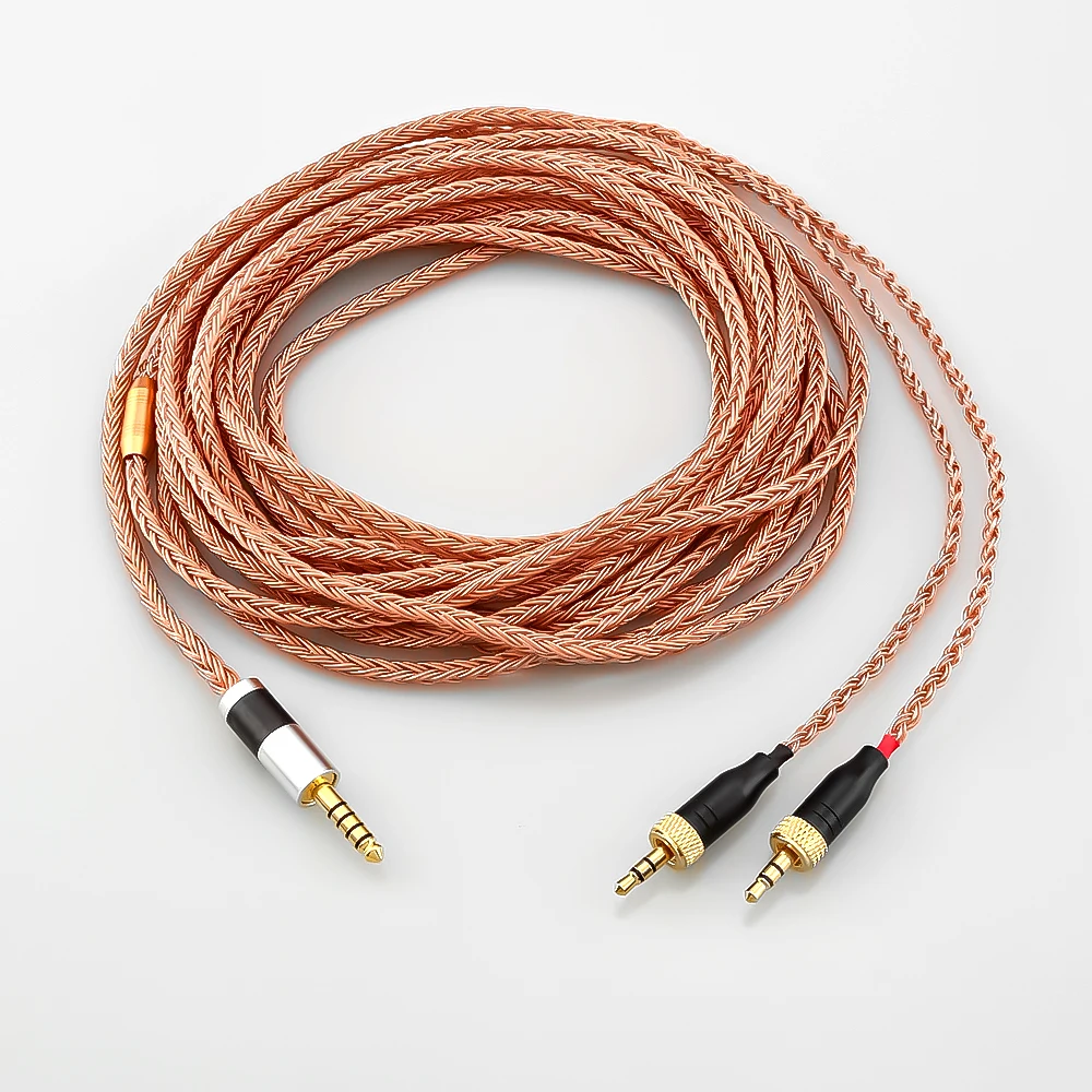 16 Core Copper Audio Cable Headphone Upgrade for SONY MDR-Z1R MDR-Z7 MDR-Z7M2 with Lock Nut High Quality Sound Improvement