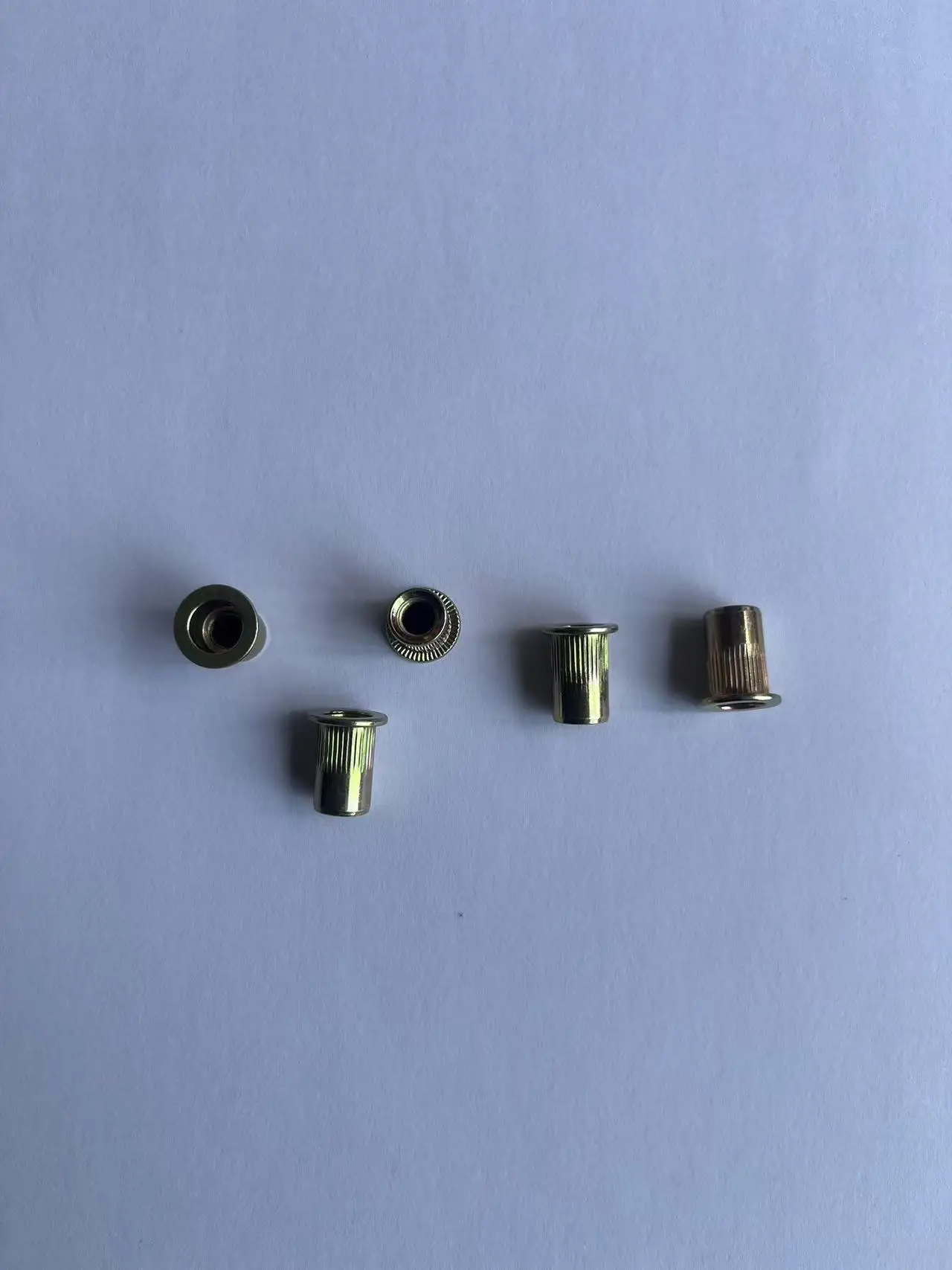 100pcs M3/M4/M5/M6/M8/M10/M12 Flat Head Metric color zinc  Blind Insert Rivet Nut Rivnut