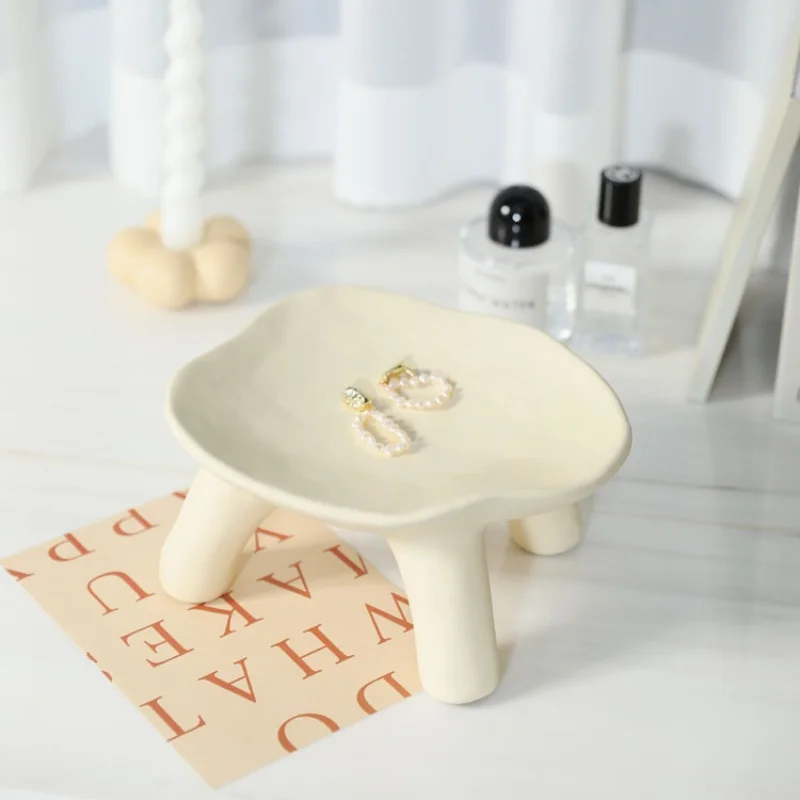 

Ceramic Jewelry Dish for Women Jewelry Tray Trinket Dish Ceramic Plate Watch Keys Tray Ring Dish Holder