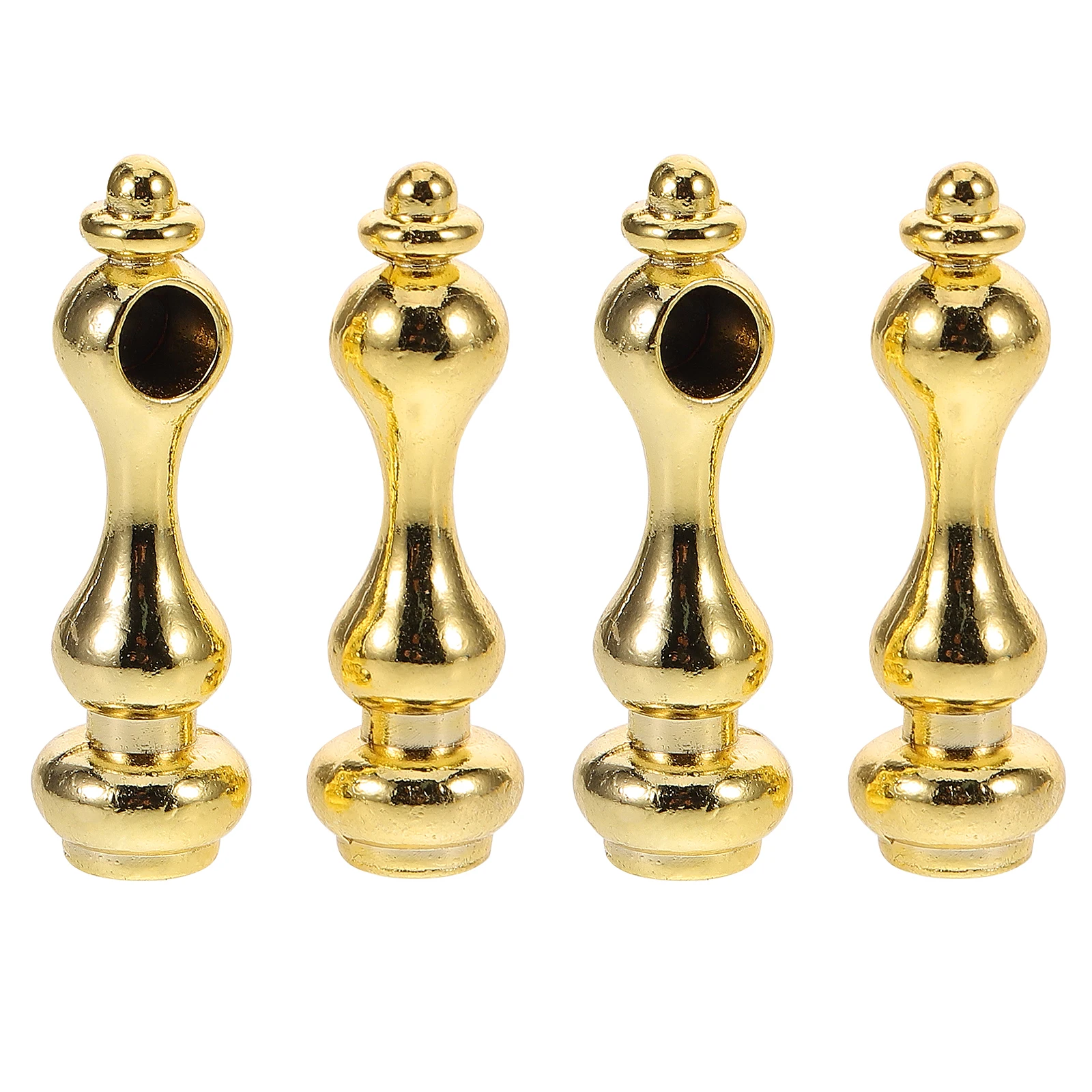 

8pcs Fence Accessories Glass Railing Connectors Furniture Post Zinc Alloy Cabinet End Gallery Accents Metal Post Caps