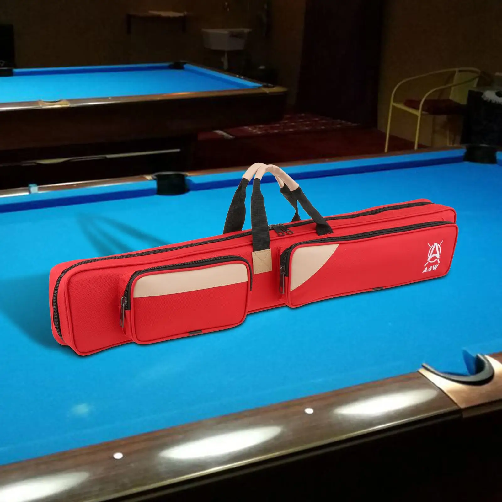 Pool Cue Case Professional Billiard Accessory Water Resistant Storage Bag