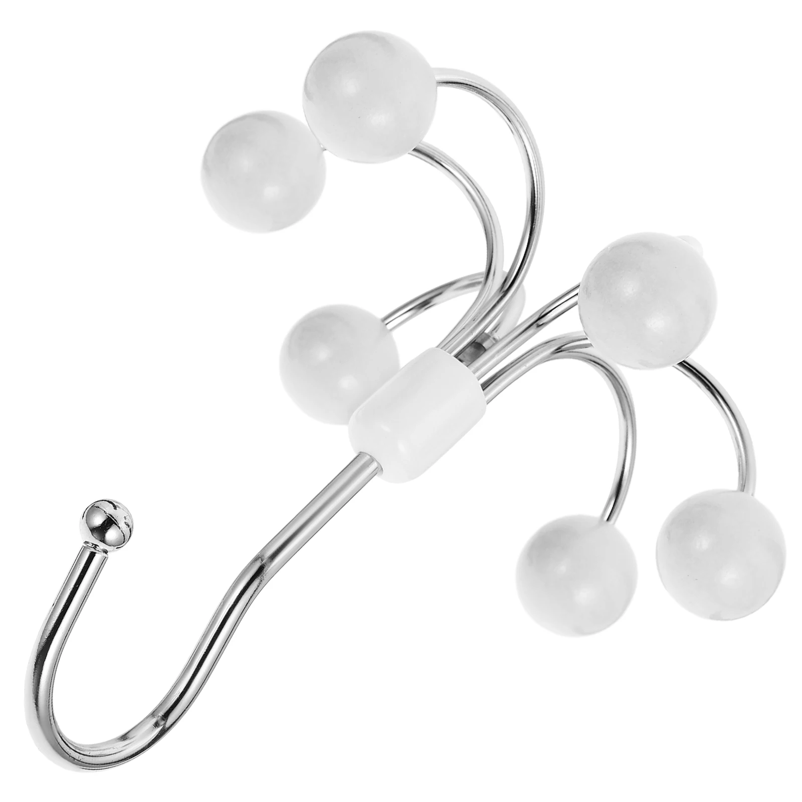 

Creative Wooden Ball 6 claw Swivel Hanger Shallow Green Rotating Hooks for Clothes Bags Storage Rack Shoe Hat Hook