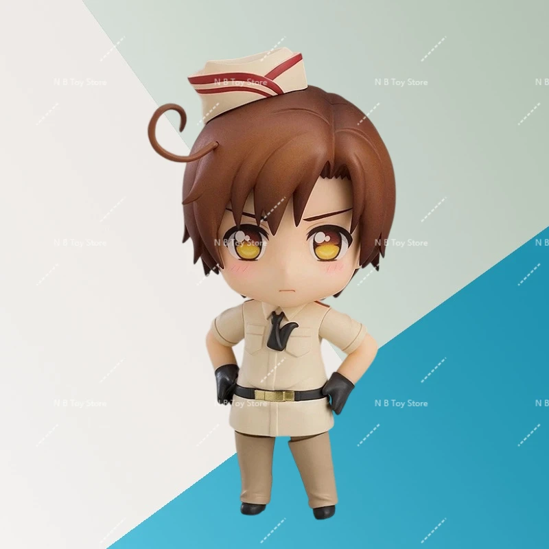

В наличии оригинальная кукла Nendoroid Hetalia Welt Sterne Romano из ПВХ, аниме-модель Spielzeug Sammlung Puppe Geschenk