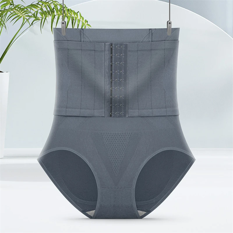 Waist Trainer Corset Shapewear Reducing Body Shaper Sheath Belly Modeling Strap Slimming Underwear Belt Butt Lifter Briefs