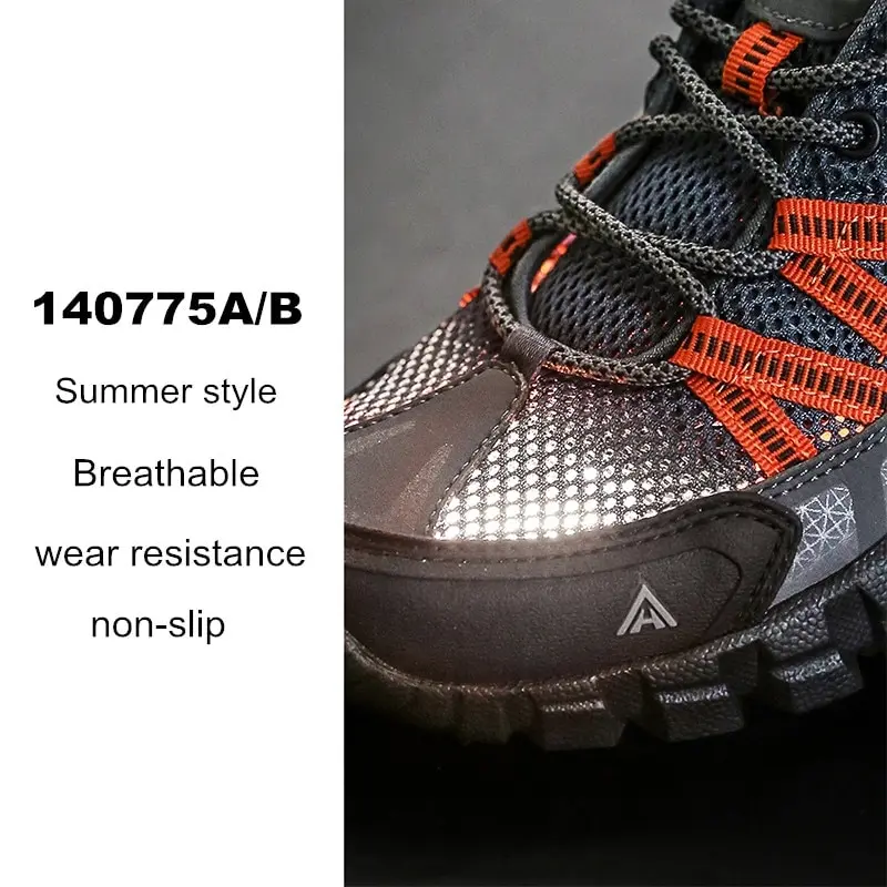 HUMTTO Summer Breathable Mesh Running Shoes Mens Rubber Outsole Jogging Shoes Sports Sneakers Outdoor Men Aqua Water Sneakers