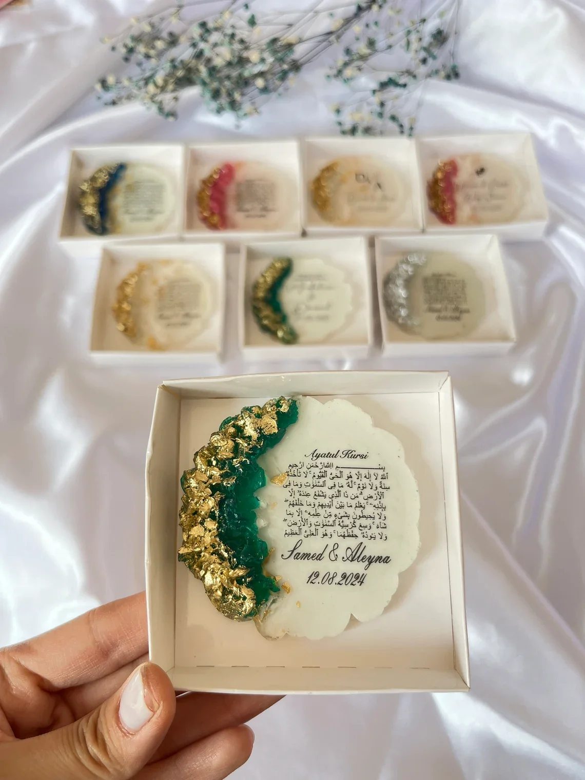Personalized Ayatul Kursi Magnet Favor,Wedding favors for guests,Islamic Baby Shower Favor,Islamic Wedding Nikah Magnets Favors