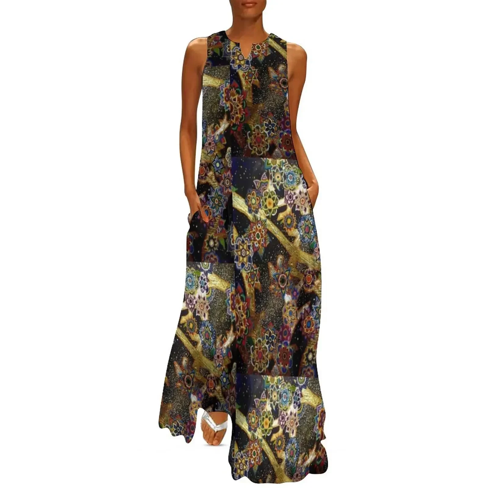 

Sukkah Long Dress Woman clothes elegant women's dresses sale women's dresses luxury women evening dress Dress