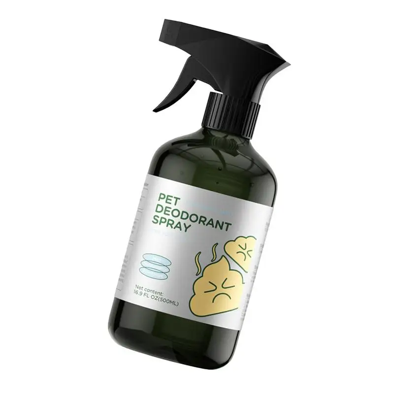 Dog Deodorizing Spray 500 Ml Odor Removal Air Freshener Spray Natural Pooph Odor Eliminator Spray For Dogs Odor Eliminating Spra