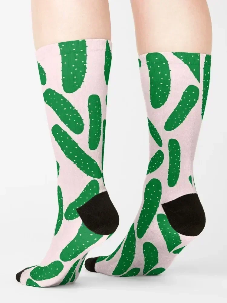 Cute Pickles Socks Men's designer custom Hiking boots Women's Socks Men's