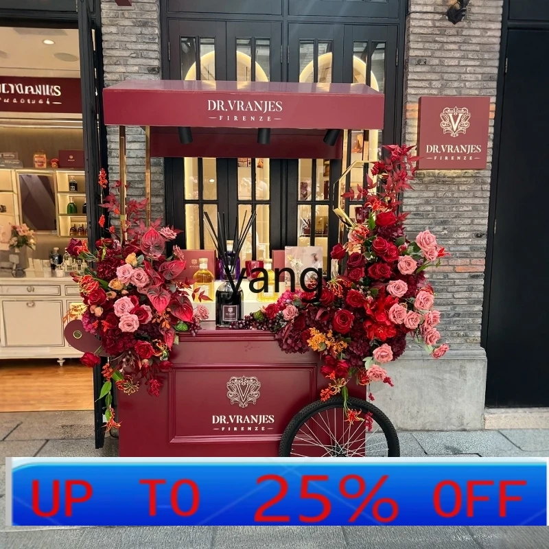 LH  European wrought iron float flash event display car event commercial display car drainage car