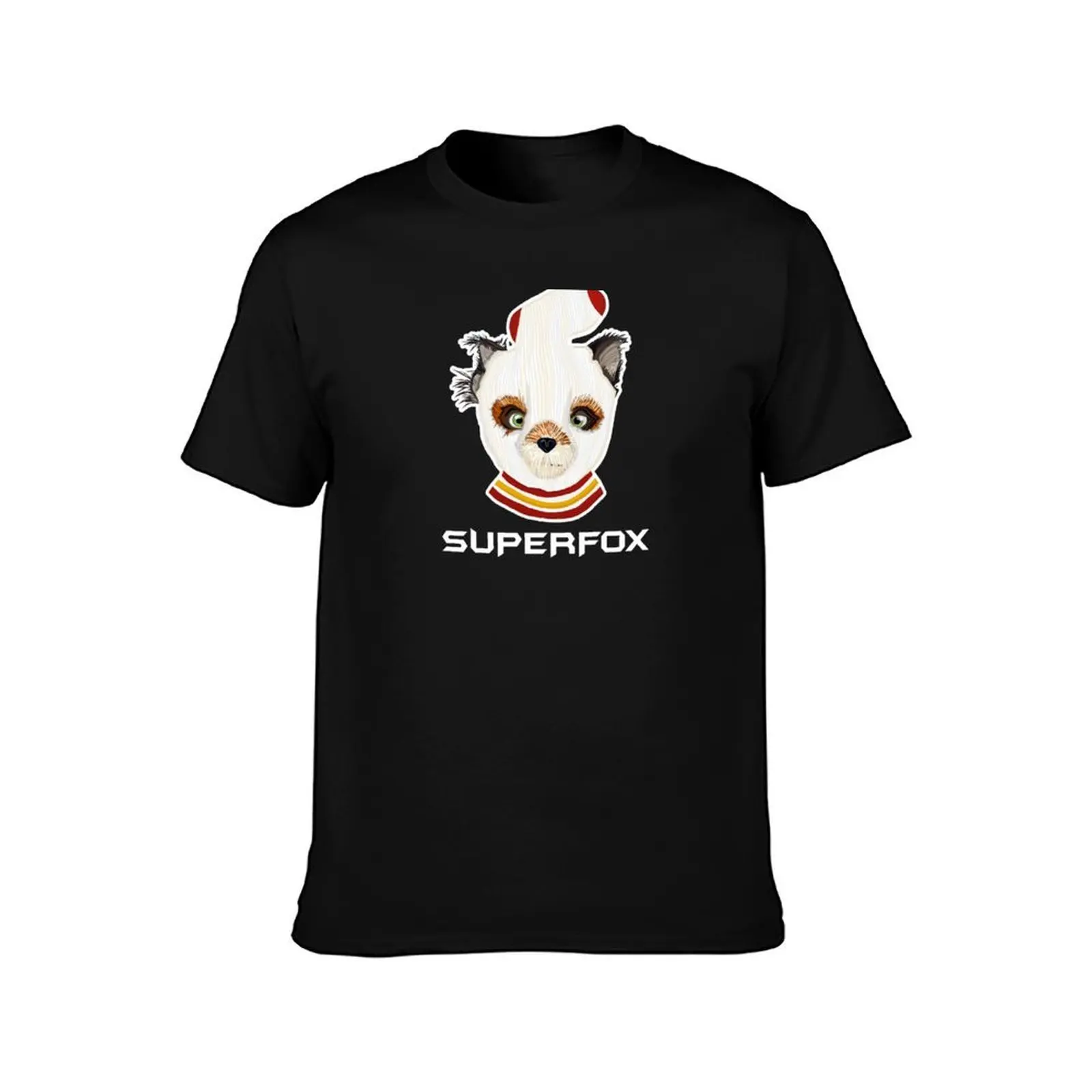 Fantastic Mr Fox - Ash - Superfox T-Shirt Basic Short Sleeve for Men T-Shirt