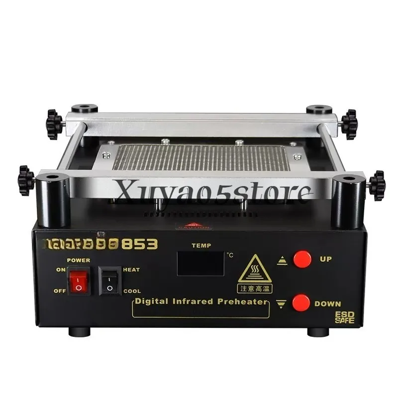 863/ 853 IR Preheater Station Lead-Free Infrared Preheating BGA Repair Machine for Electronic Component Soldering