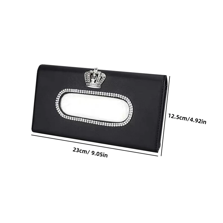 Car Interior Supplies Car Tissue Box Creative Sun Visor Hanging Sunroof Seat Back Tissue Box High-End
