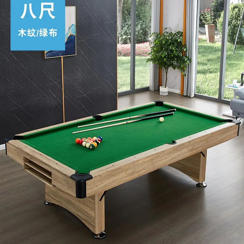 

New 8-foot folding pool table, adult indoor household type pool table 2 in 1 Pool table