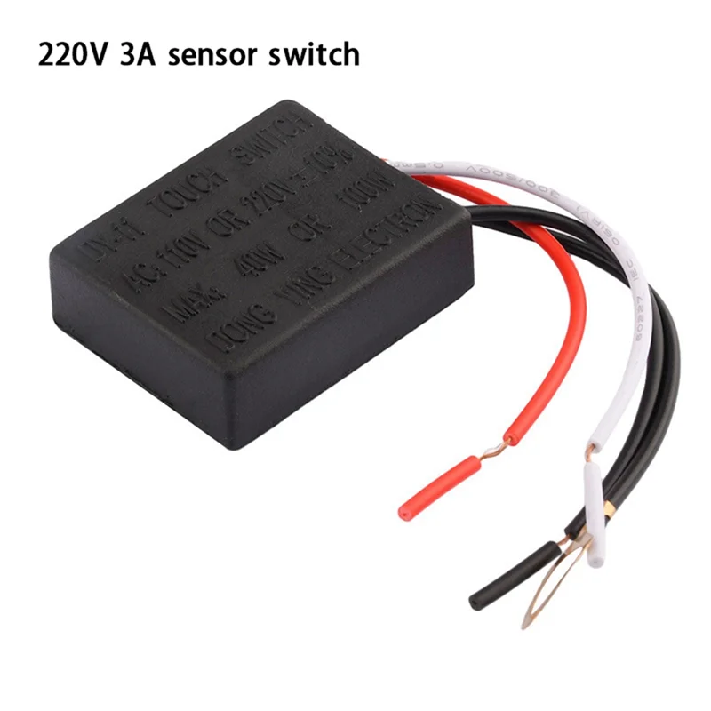 New AC 220V 3A Touch Sensitive Switch Desk Lamp Parts Touch Control Sensitive Bulb Dimmer Light Switch 15-85W Touch Switch