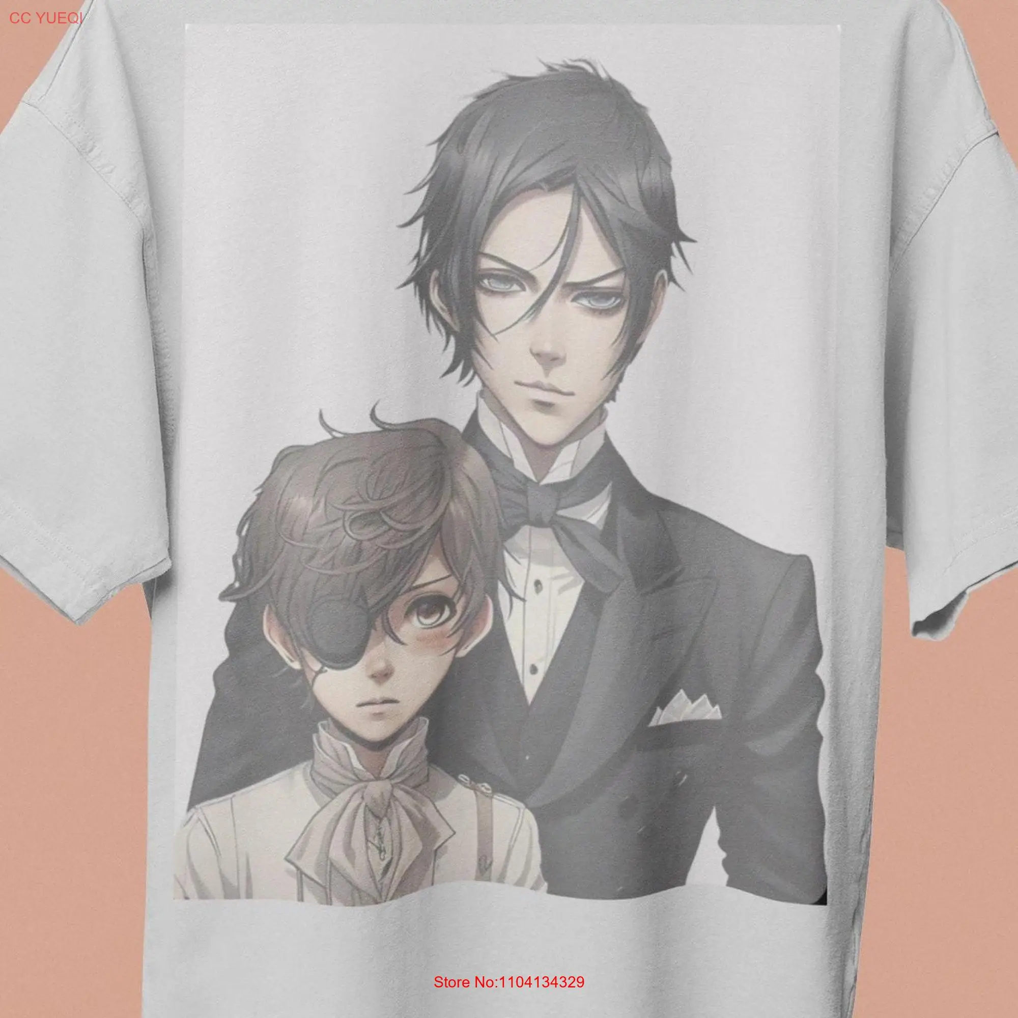 comfort colors Black Butler garment dyed heavyweight t shirt long or short sleeves