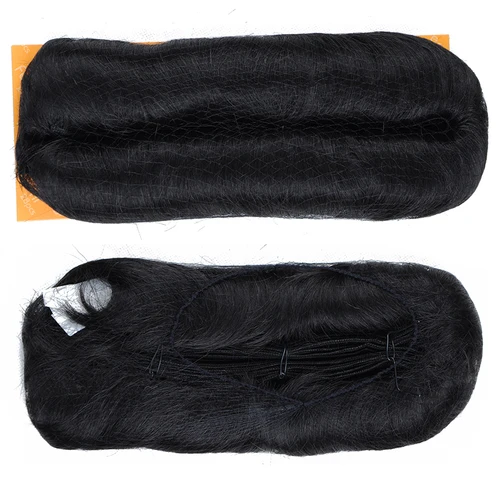 Imagen 2 del producto 28 piezas de mechones de cabello humano con cierre, extensiones de cabello de trama de golpes de 3/4/5 pulgadas, un paquete para una cabeza completa