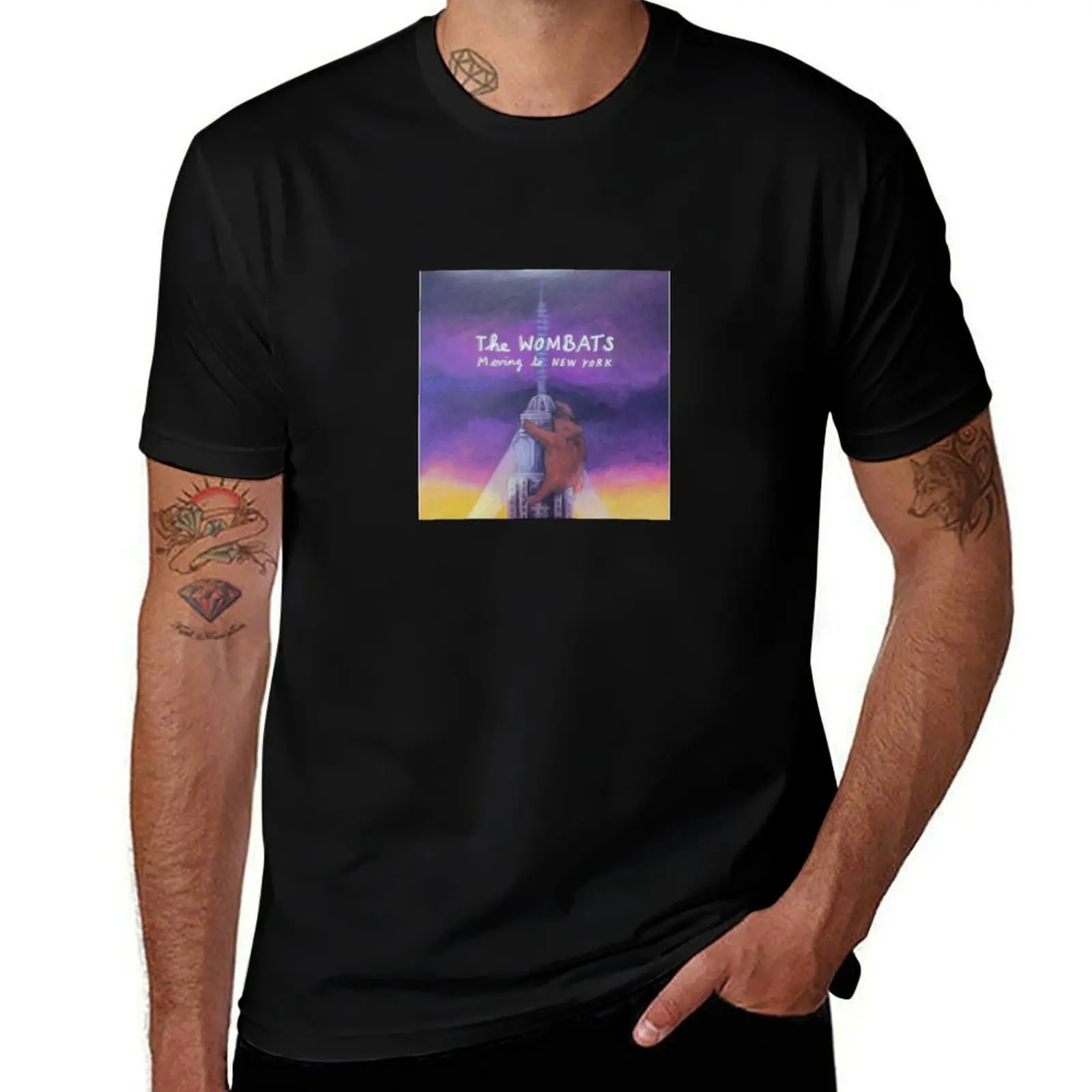 The Wombats Moving to New York T-Shirt Daily Wear Print T-Shirt