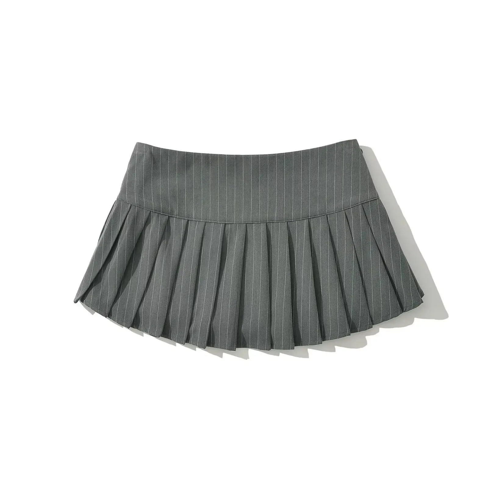 Preppy Style Plaid Printed Pleated Mini Skirt Women New Fashion Hot Sweet Low Waist Sexy Super Short Skirts for Y2K Campus