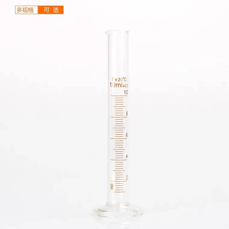 Glass graduated cylinder measuring cup clear and accurate 100ml 250ml 500ml 1000ml laboratory graduated cylinder