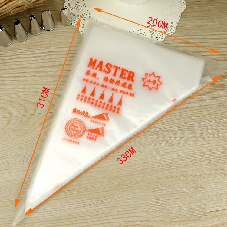 Gebak Spuitenmouwen Lek Wegwerpzak Zoetwaren Taartaccessoires Bakdecoraties Zakspuit Icing Cream Knijpen