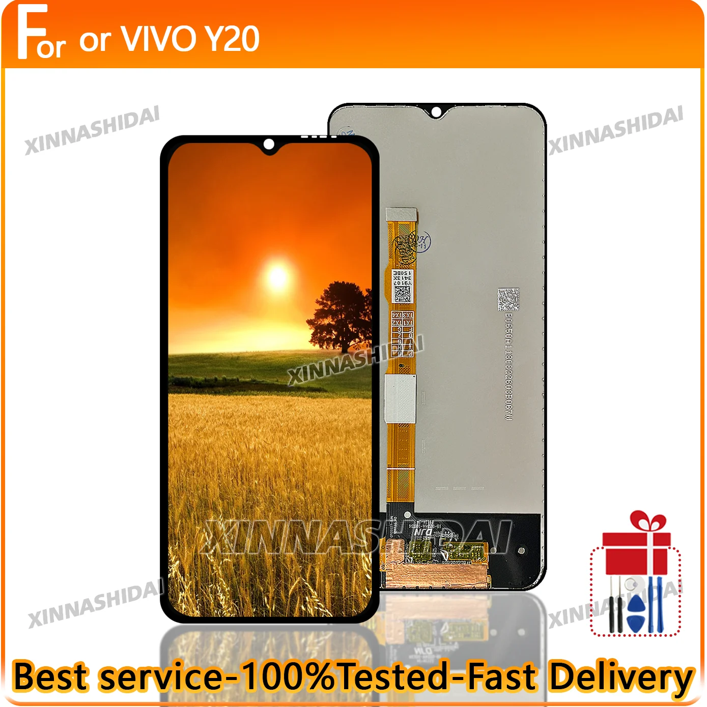 Super Quality lcd For VIVO Y20 Display LCD Touch Screen V2027 V2032 V2029 Digitizer AssemblyFor VIVO Y20 Replacement Parts