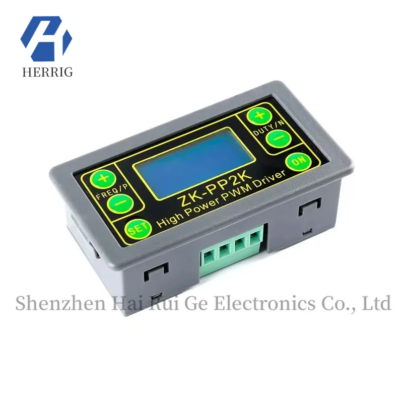 

ZK-PP2K, high-power PWM dimming motor speed control magnetic valve, adjustable pulse count and frequency, cyclic delay driver
