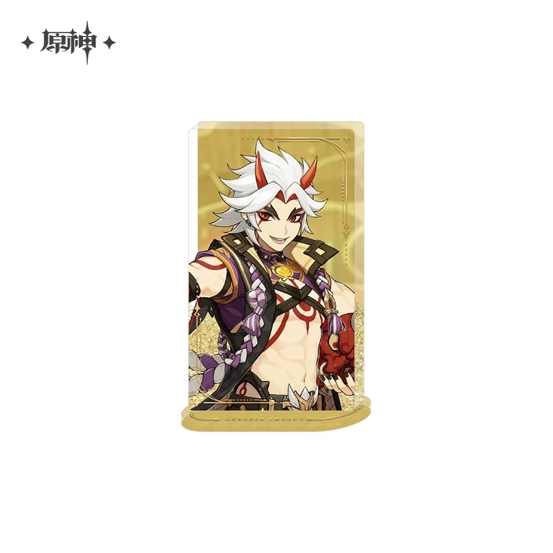 Genshin Impact Official Cosplay Character PV Series Standing Sign Cartoon and Anime Merchandise Desk Ornaments and Stands 4