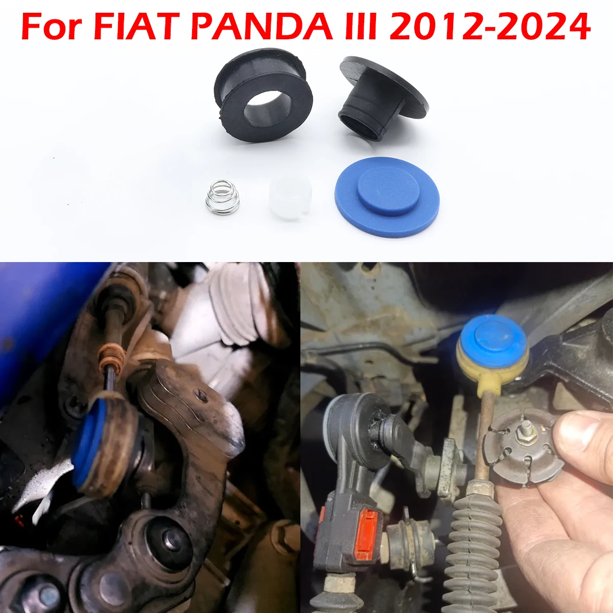 

Для FIAT PANDA III 2012-2024 Ремкомплект рычага переключения передач Селектор коробки передач Рычаг переключения передач Кабельная соединительная втулка ручная коробка передач