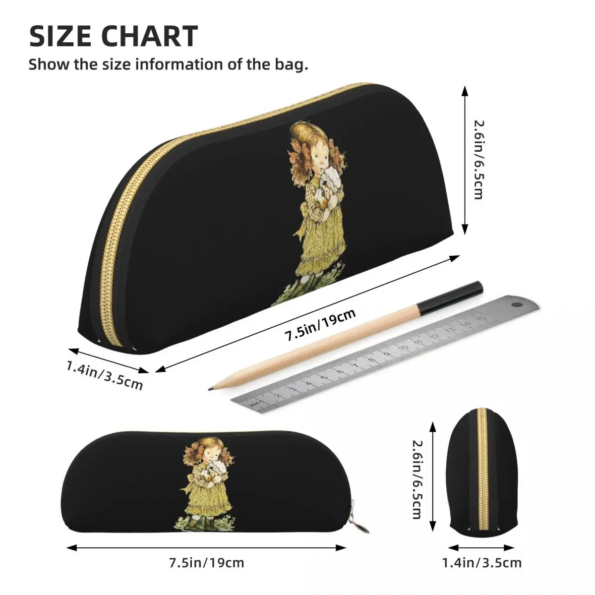 Sarah Kay Swing пенал для девочек пенал для хранения канцелярских принадлежностей большой емкости коробка для ручек пенал для детей школьная