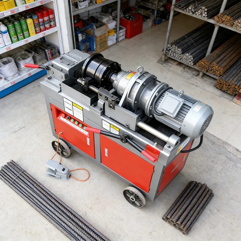

Универсальный станок для накатки резьбы по стальным пруткам для различных марок стали, автоматический резьбонакатной станок для арматуры для разнообразных строительных проектов