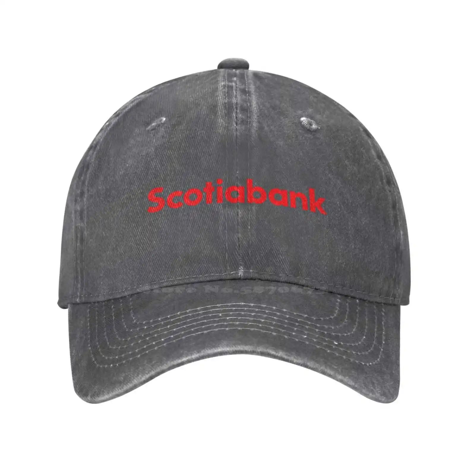 Scotiabank Logo Qualität Denim Cap Strick mütze Baseball mütze