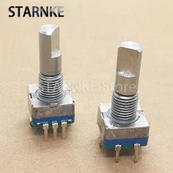 2PCS EC11 Car Navigation 360 Degrees Rotary Encoder With Switch Car CD Volume Potentiometer Handle Length 20