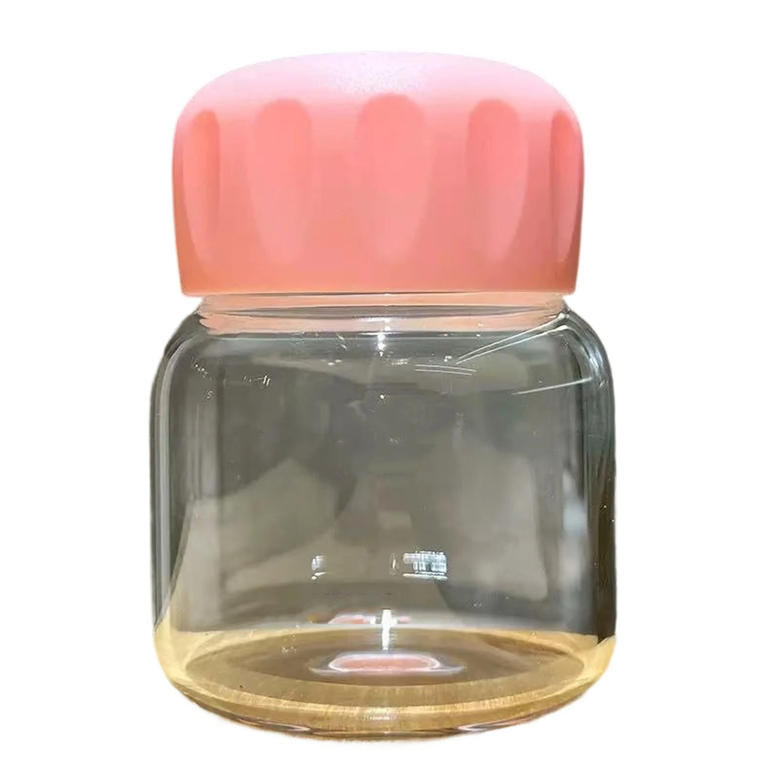 Small Plastic Cute Leak-proof Water Cup Soy Milk Coffee Mug Breakfast Cup Glass Water Bottle Outdoor Picnic Sports Protable Cup
