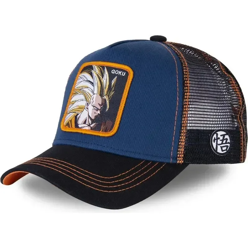 Cartoon Dragon Ball Anime Caps Hoed Jongen Meisje Vrije Tijd Zonnescherm Hoeden Buu Vegeta Goku Baseball Cap Actie Figuren Speelgoed Verjaardagscadeau