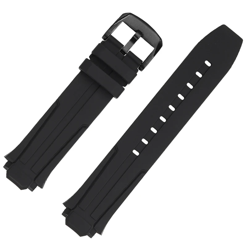 For Tissot 1853 T-SPORTS T111 Bracelet T111.417 Watch band Bicycle Race Special T111417 Convex Silicone Watch Strap Men 25-18mm