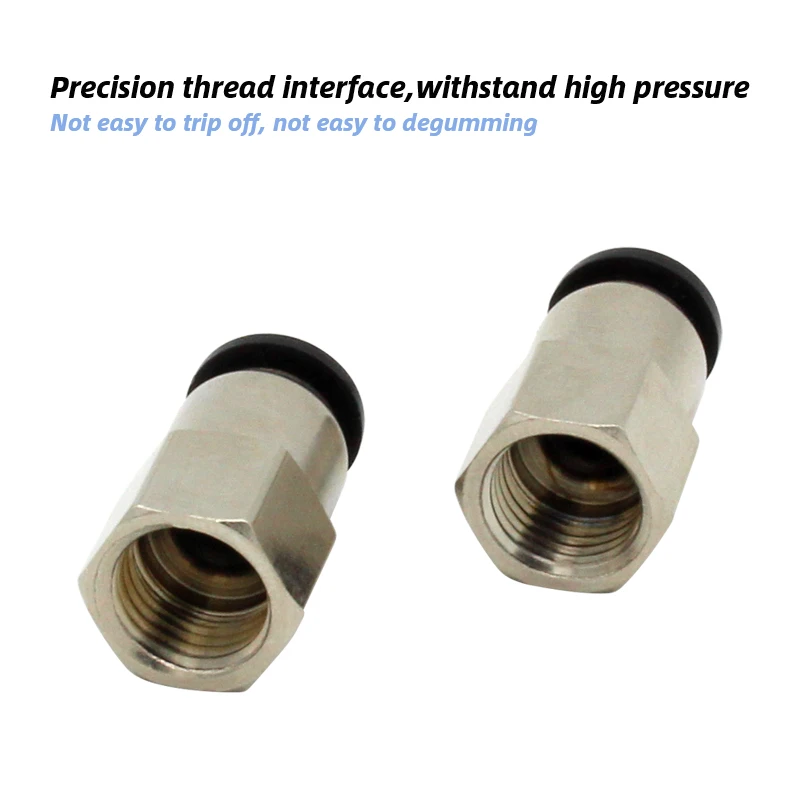 Pneumatic components PCF Series Female Connectors PCF6-01 PCF6-02 PCF8-02 straight one-touch fittings