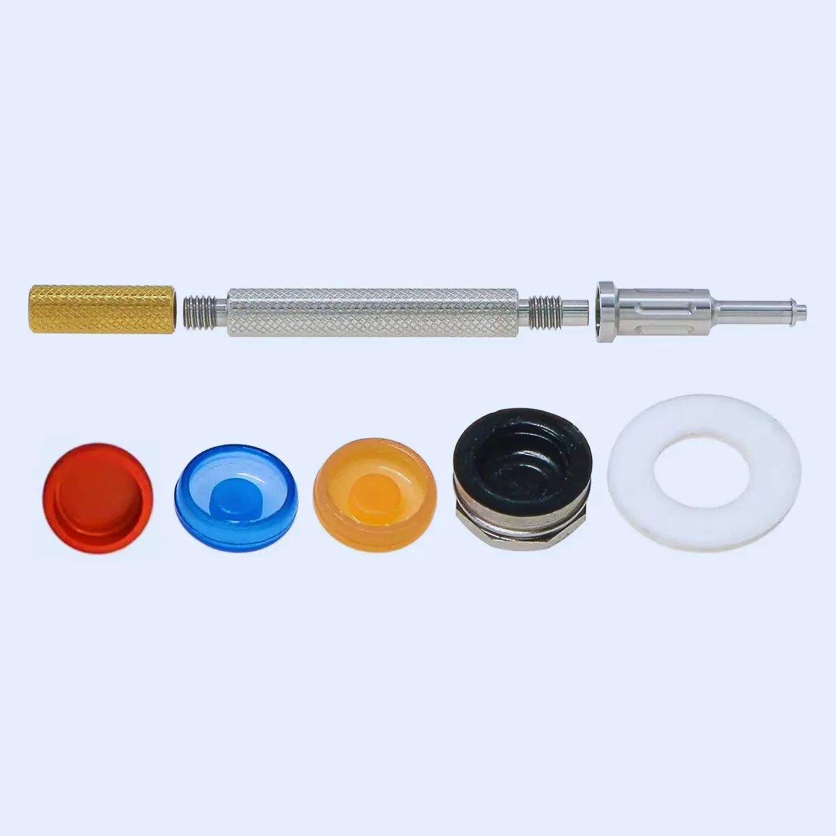 

Universal Implant Metal Housing Laboratory Retention Caps Set Insertion Extraction Tool Locator Core Tool