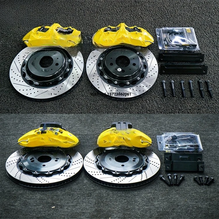 

Комплект больших тормозов с 6-поршневыми передними и 4-поршневыми задними суппортами, сохраняющий функцию EPB, автотормозная система BBK для Honda Elysion 2020 года R20