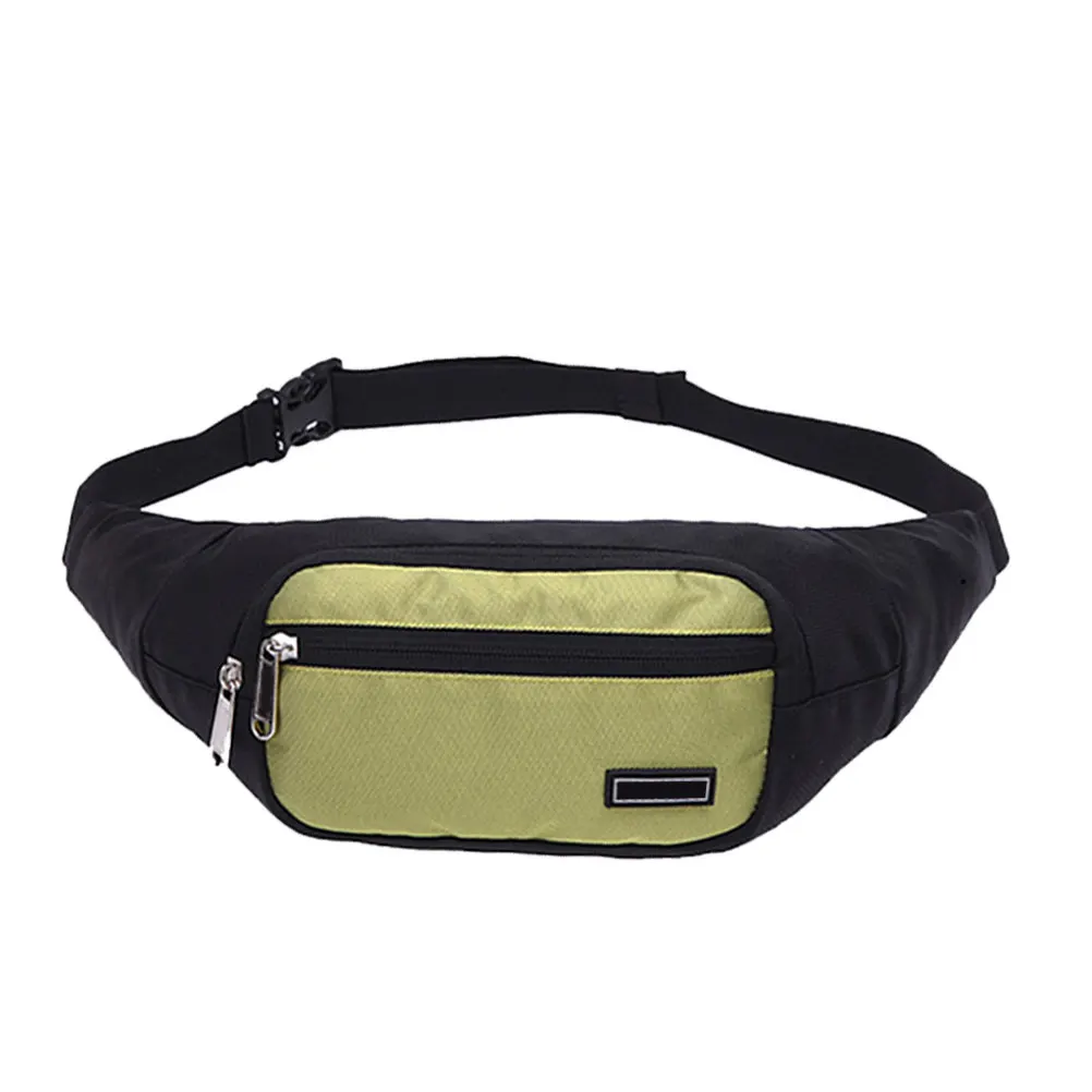

Waterproof Black Outdoor Sports Waist Pack Lightweight Running Fanny Pack for Travel Hiking Cycling Workout Waist Belt Bag