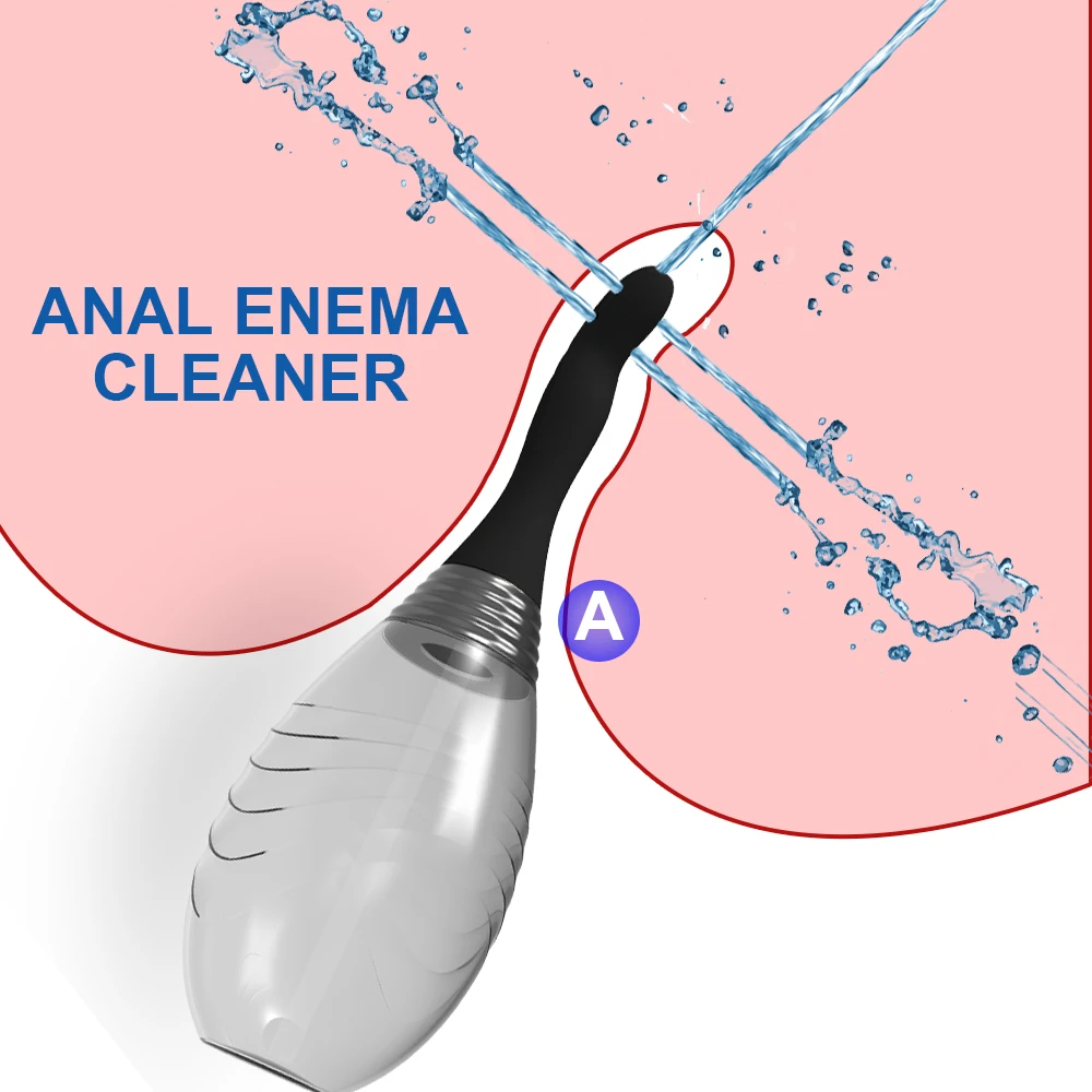 Adult Toys Cleaning Devices Masturbator Anal Shower Vagina Cleaner Douche Anal Cleaner for Men Women Enema Bulb Adult Sexy Toys view 5