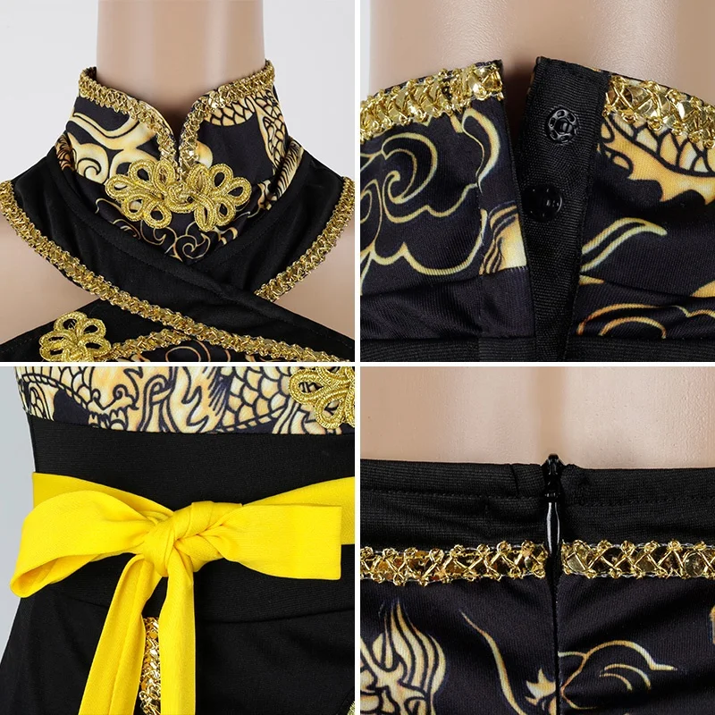 섹시한 모던 댄스 스커트 무대 공연 의상 한국 버전 재즈 댄스 의상 여성 그룹 공연용